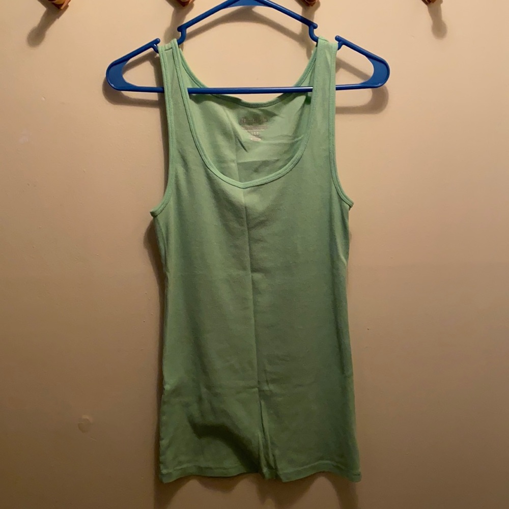 Neon Green Tank Top
